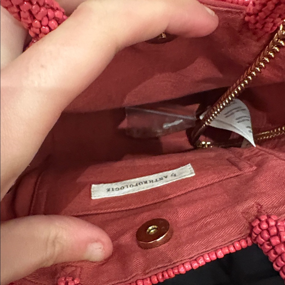 Anthropologie | Beaded Mini Tote - Picture 7 of 7